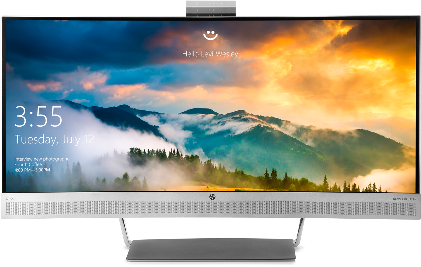 Review Hp Envy 24 Hp Envy 34 Curved Display (1600x1200), Png Download