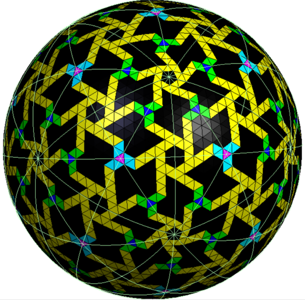 Magnus Wenninger Order In Chaos Virtual Model - Circle (610x600), Png Download