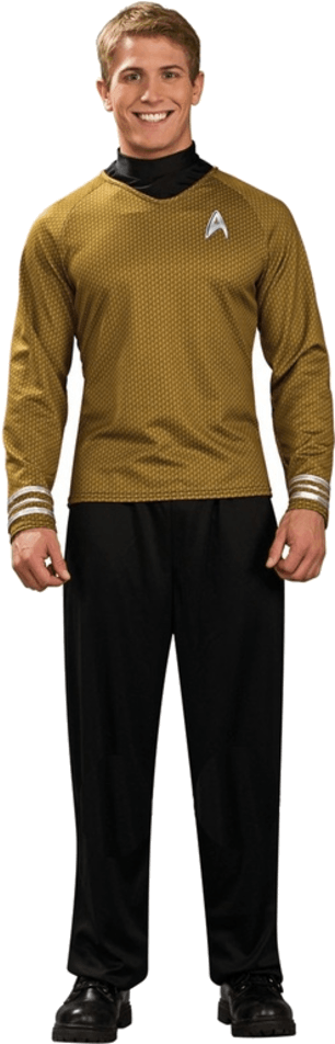 Adult Star Trek - Star Trek 2009 Costume (600x951), Png Download