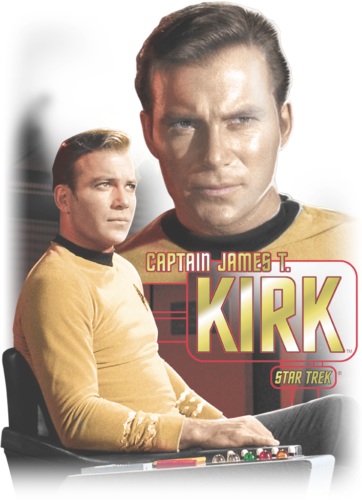Star Trek Captain Kirk Men's Crewneck Sweatshirt - Captain Kirk (792x1074), Png Download