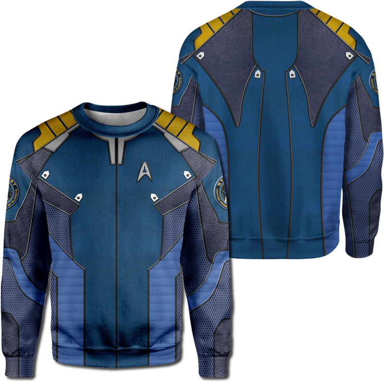 3d Captain Kirk Star Trek Beyond Full Print T Shirt (800x800), Png Download