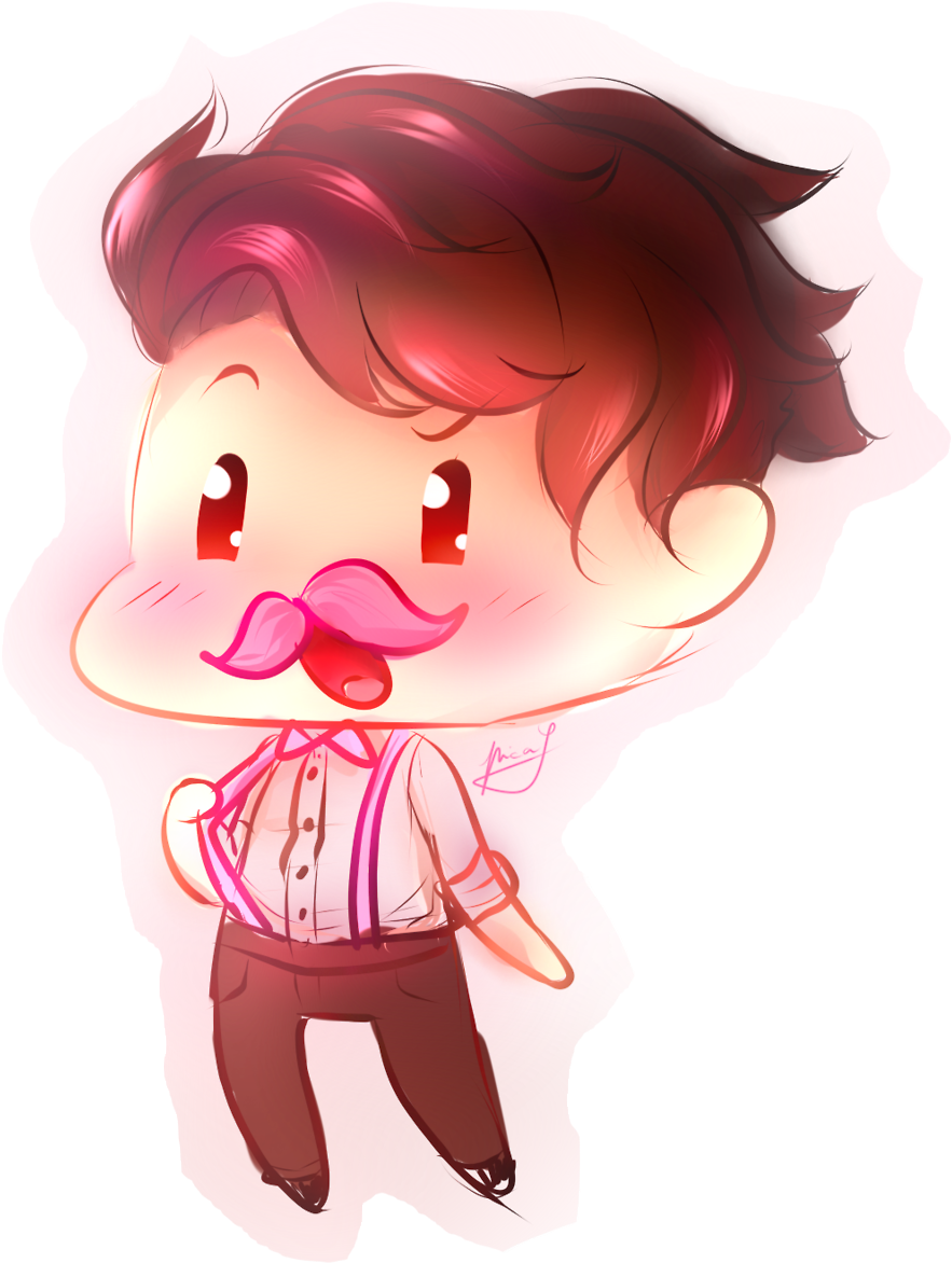 Smol Warfstache @markiplier This Is Just Another Quick - Chibi Wilford Warfstache Drawing (1280x1280), Png Download