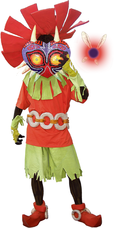 Legend Of Zelda Costumes - Disfraz Majoras Mask (579x799), Png Download