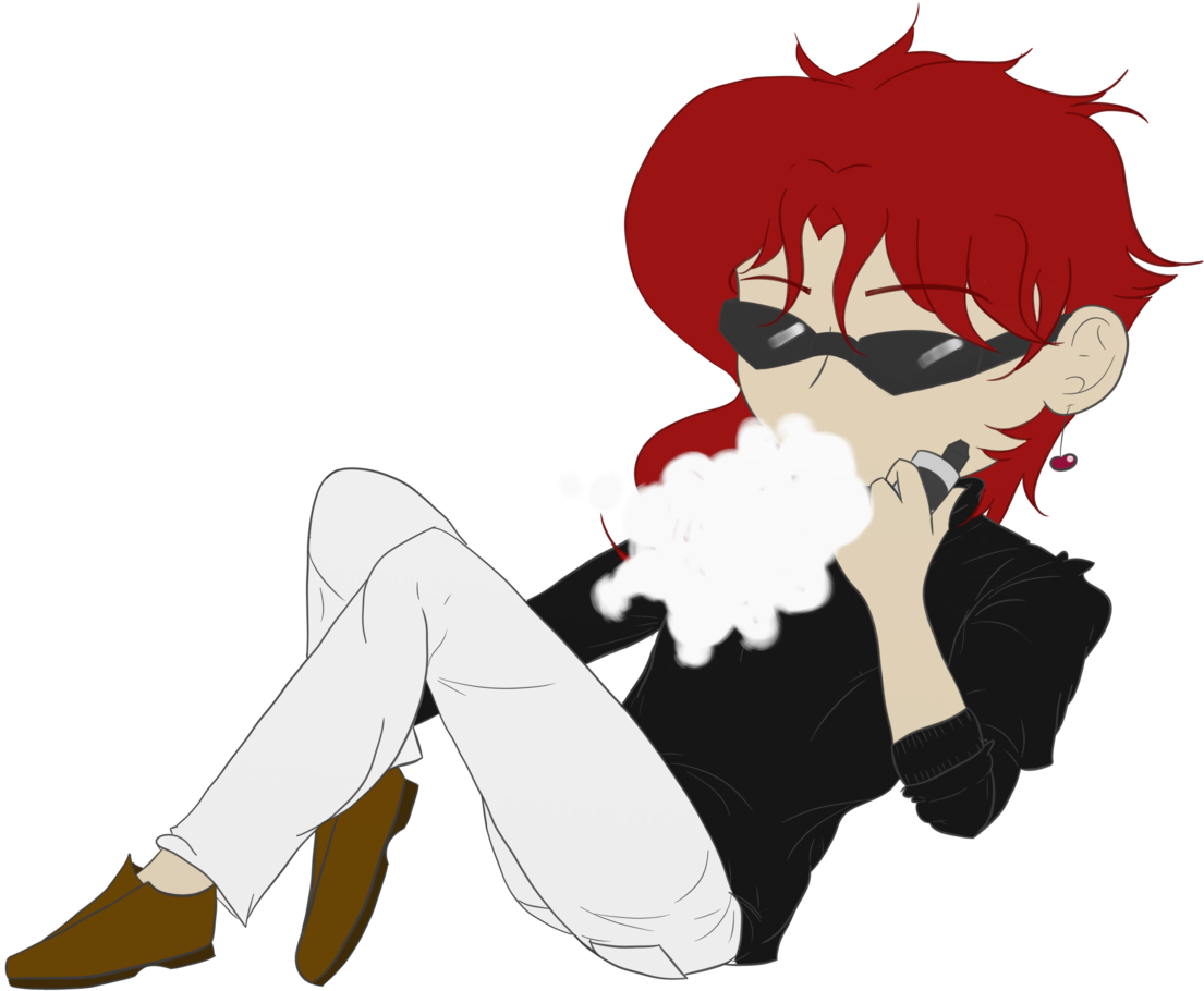 //here's The Full Vapeyoin Chibi I Made For The Anniversary - Cartoon (1280x1280), Png Download