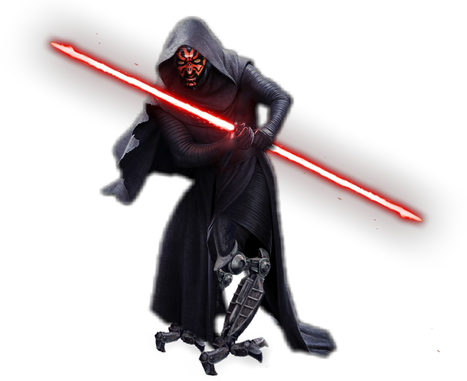 Clone Png - Darth Maul Without Background (929x758), Png Download