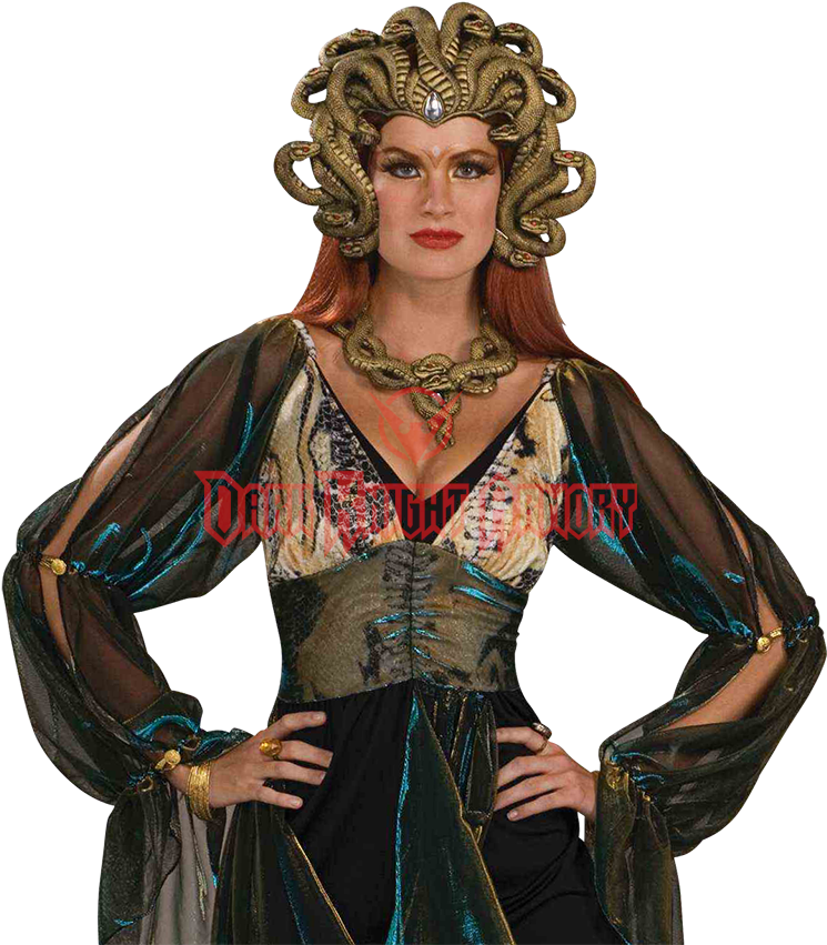 Womens Medusa Costume (850x850), Png Download