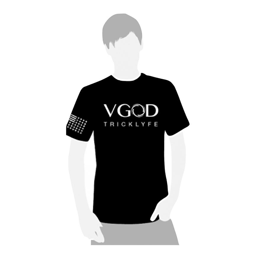 Vgod Tricklyfe Shirt Vape Mnl Png Shirt Vape - Black T Shirt Template (865x877), Png Download