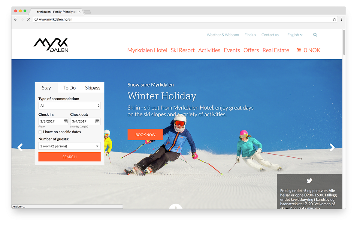 Bv Web Myrkdalen - Ski Cross (1200x762), Png Download
