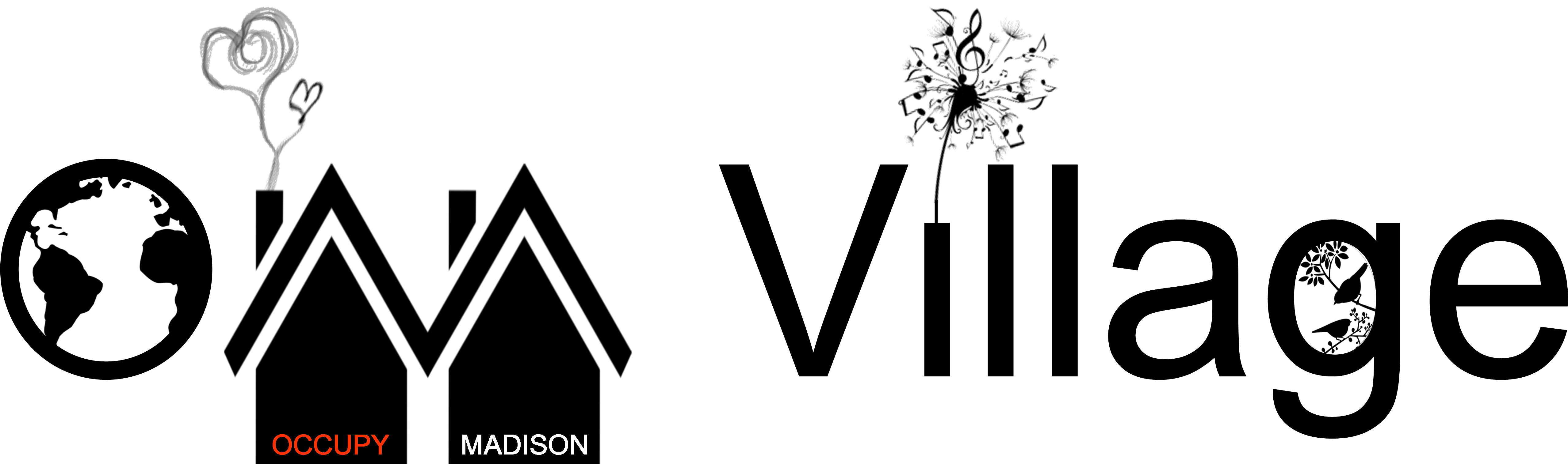 Occupy Madison Inc - Graphic Design (5113x1810), Png Download