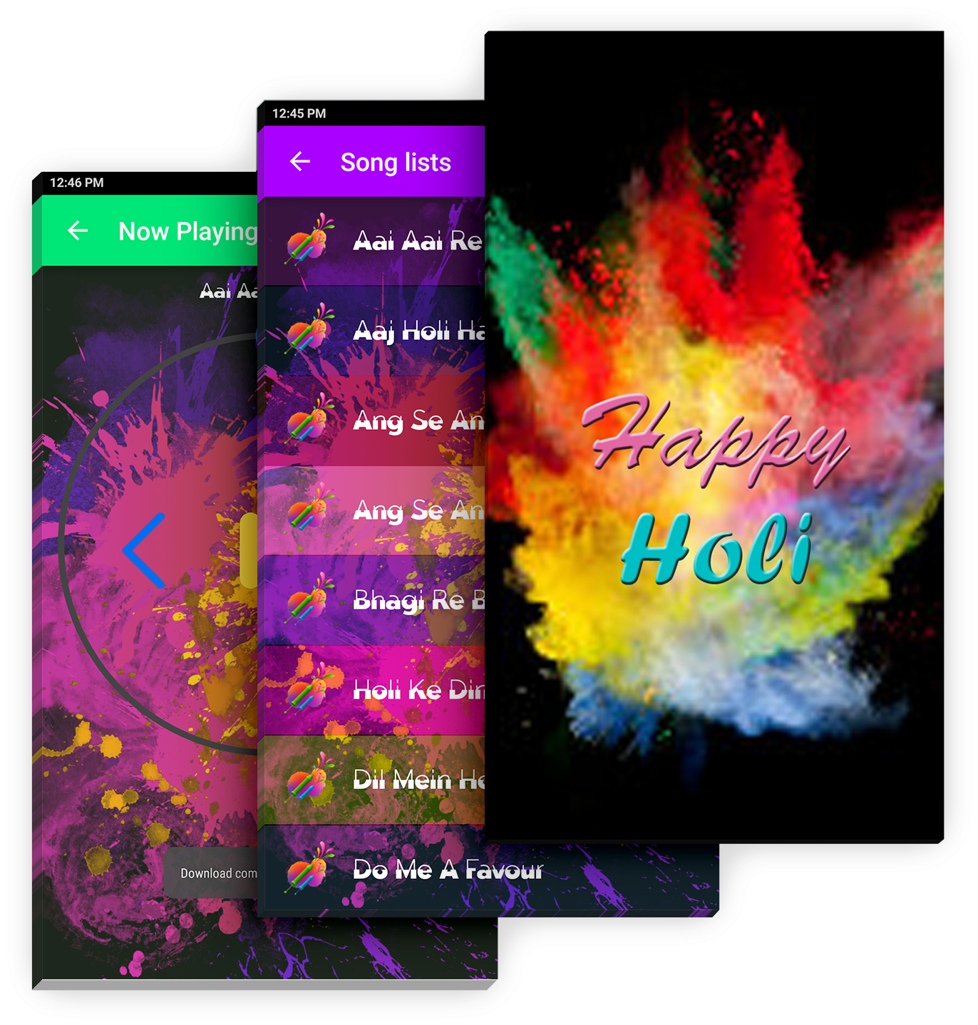 About Happy Holi Fest - Stock Photography (1561x1458), Png Download