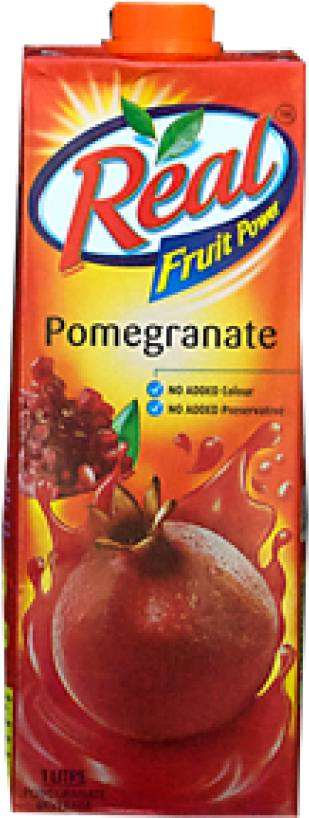 Real Pomegranate Juice 1 Ltr - Real Juice Pomegranate Price (910x1155), Png Download