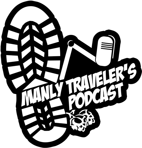 Manly Traveler's Podcast Logo (600x525), Png Download
