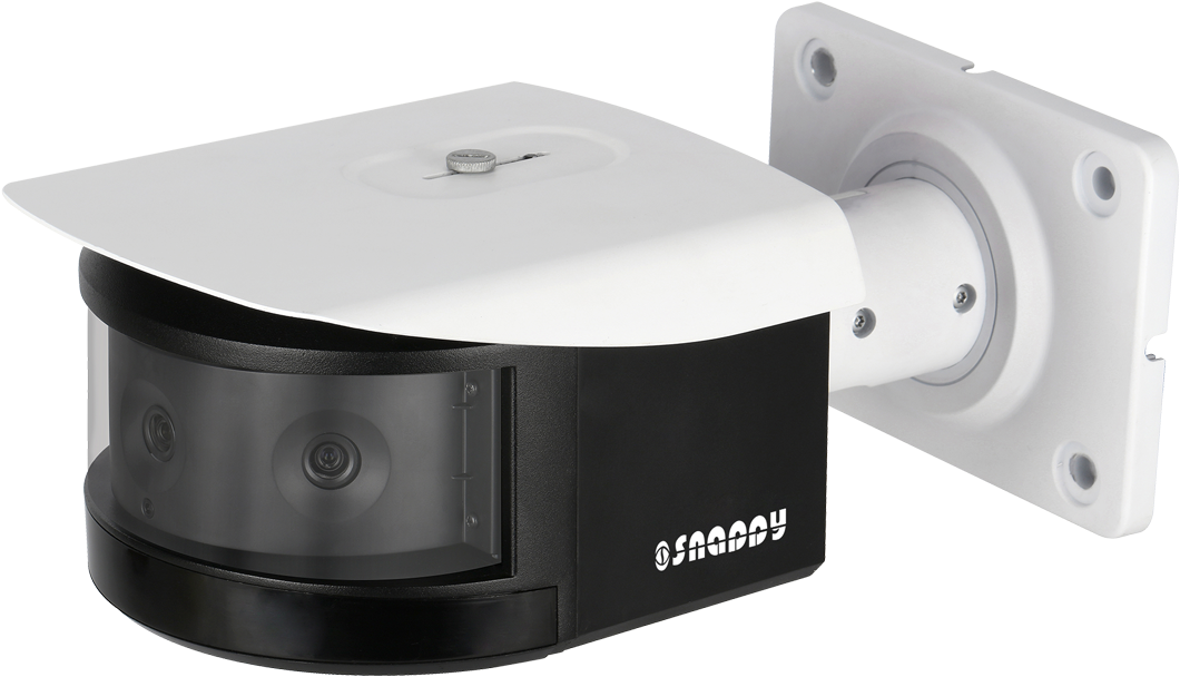 3x2mp Multi-lens Panoramic Ir Bullet Camera - Dahua Ipc Pfw8601 A180 (1134x851), Png Download