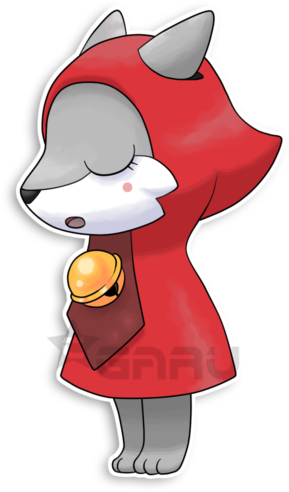 Looks Like Wolf Ate Red Riding Hood Girl And All Piroskies - Big Bad Wolf Fakemon (600x600), Png Download