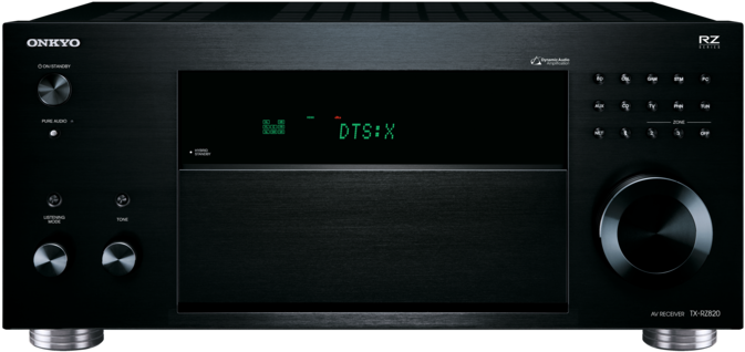 S Front Open R976x488 - Onkyo Tx Rz820 B (976x488), Png Download