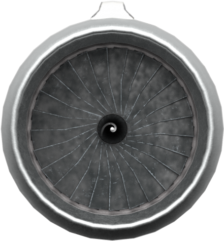 Airplane Engine Royalty-free 3d Model - Circle (920x517), Png Download