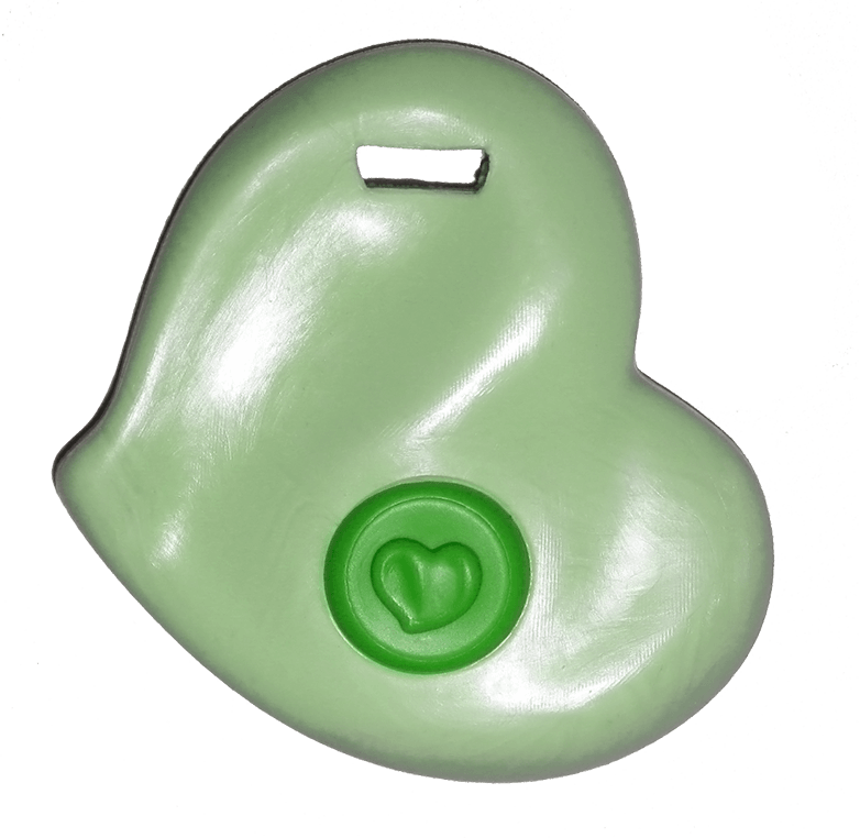 Kidcompanions Chewelry Hearts Close Up Green - Bath Toy (782x762), Png Download