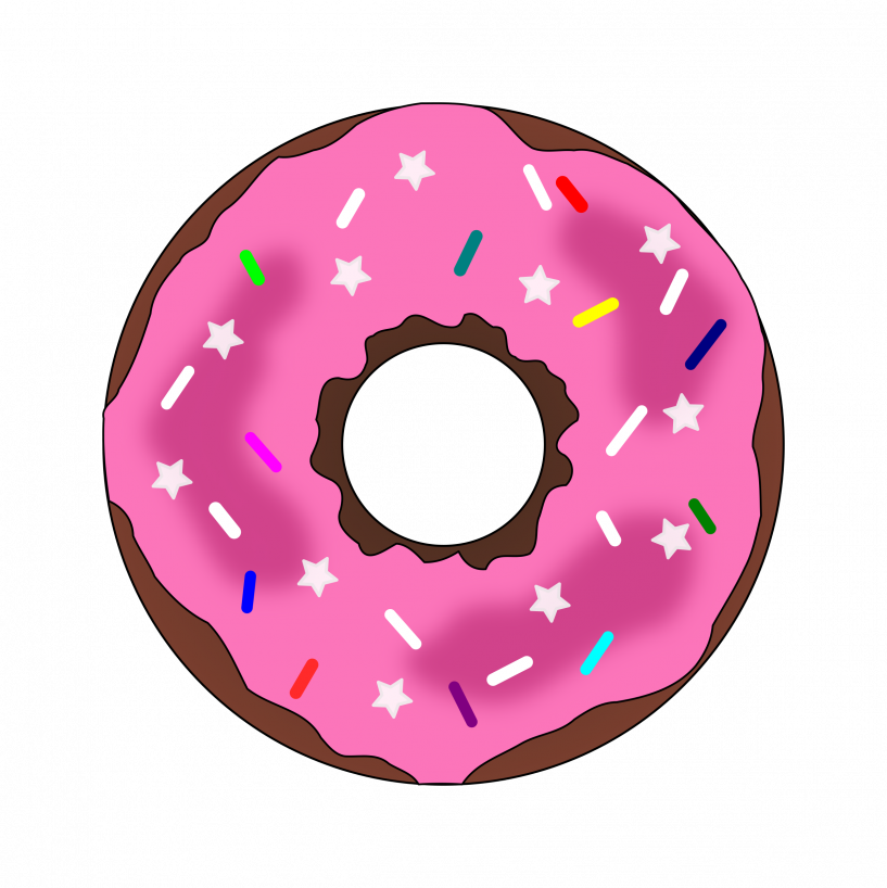 Clipart Png Donut - Dunkin Donuts Donut Png (817x818), Png Download