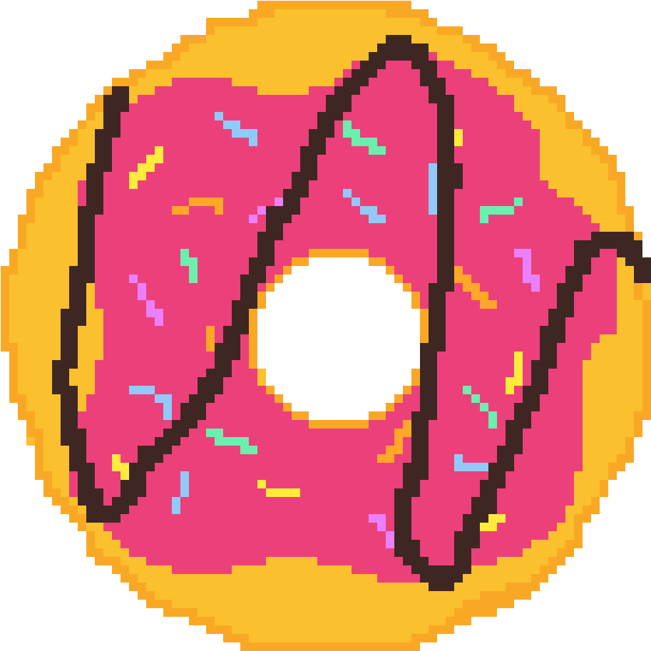 Doughnut - Circle (1200x1200), Png Download