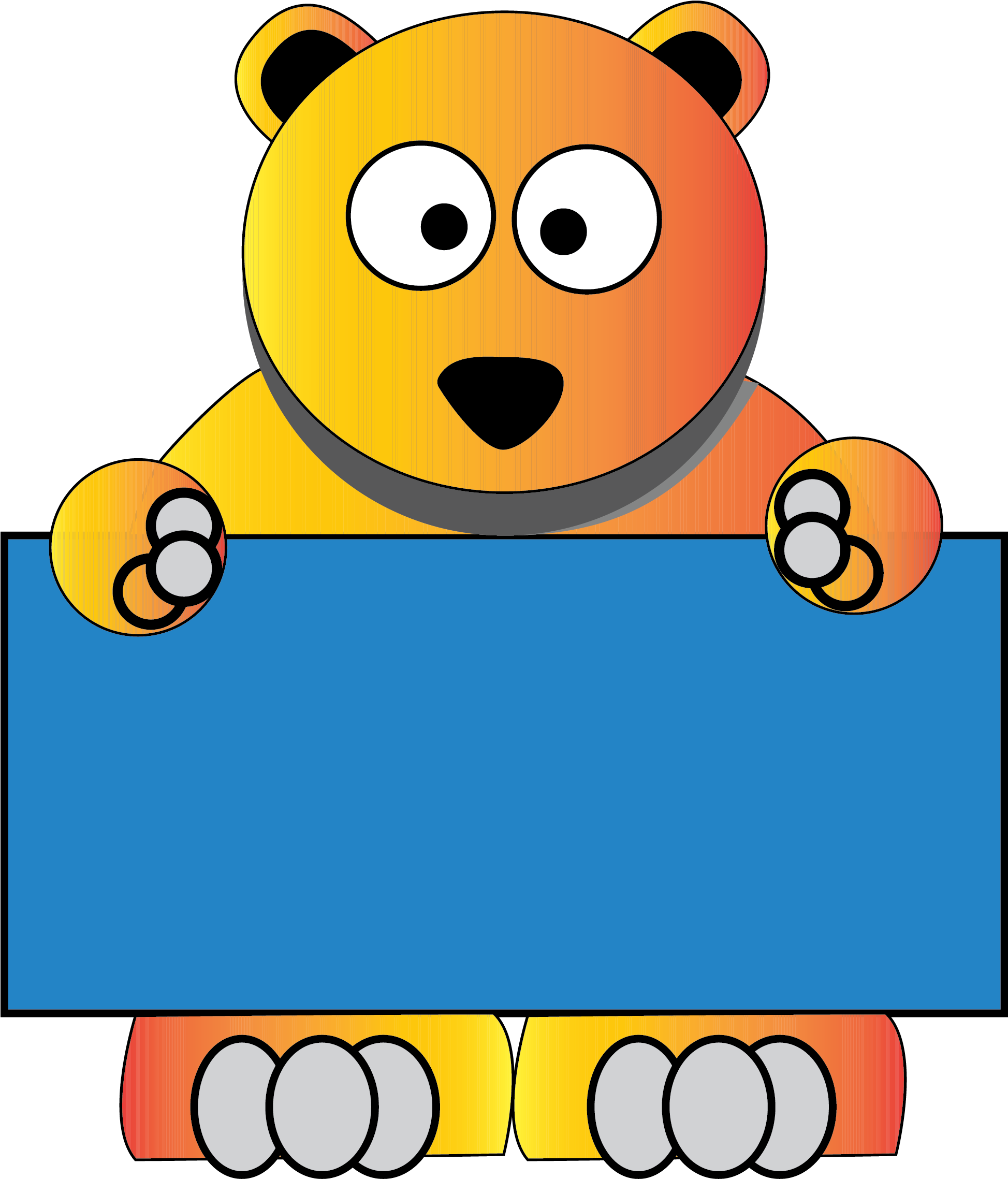 Clipping Path For Vector - Teddy Bear (1946x2308), Png Download
