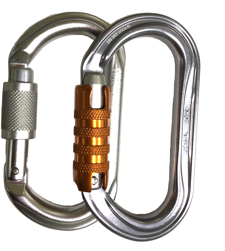 Petzl Ok Carabiners - Carabiner (850x850), Png Download