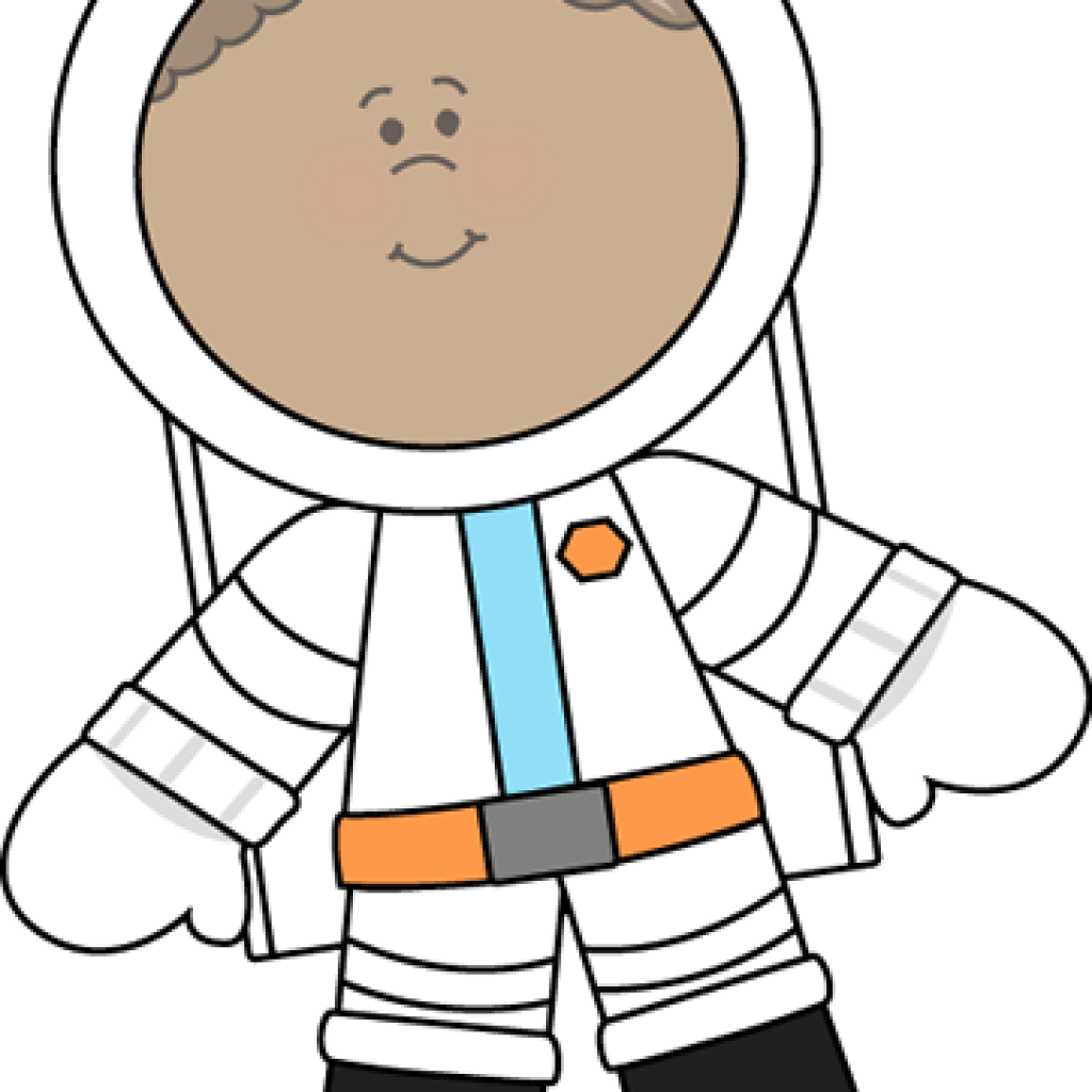 Free Astronaut Clipart Boy Clipart Free Download - Space Themed Number Cards (1024x1024), Png Download