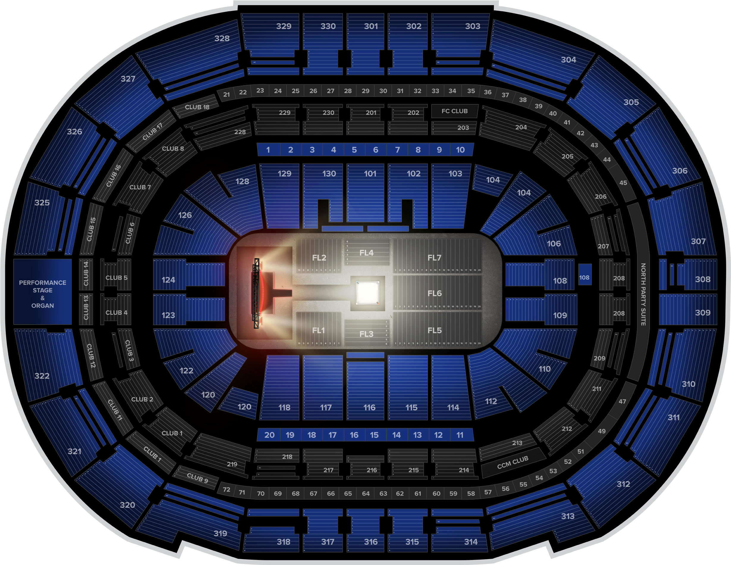 Wwe Summerslam At Amalie Arena Tickets, Saturday, August - Soccer-specific Stadium (2560x1936), Png Download