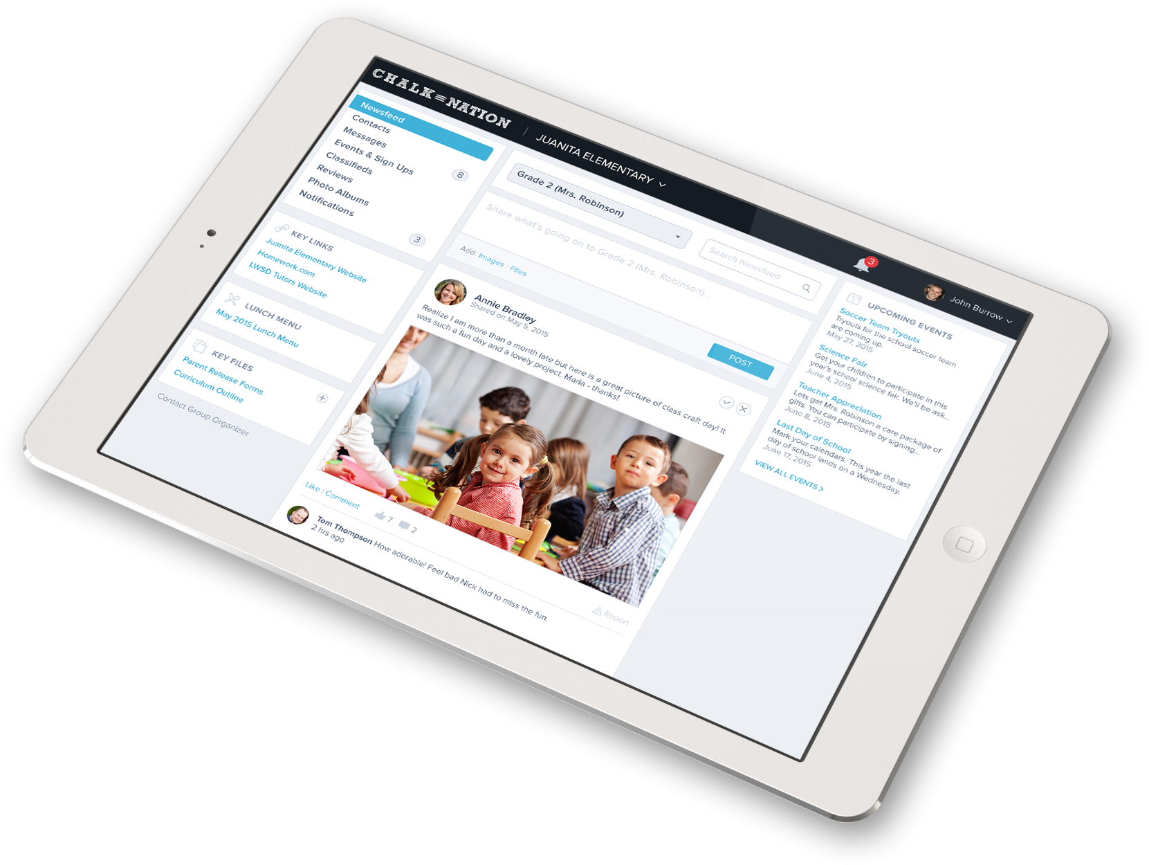 Building Communities - Tablet Computer (1661x1250), Png Download