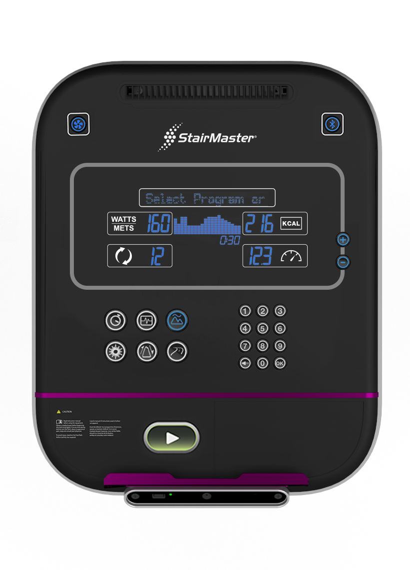 Stairmaster Gauntlet - 8 Series Free Climber (821x1141), Png Download