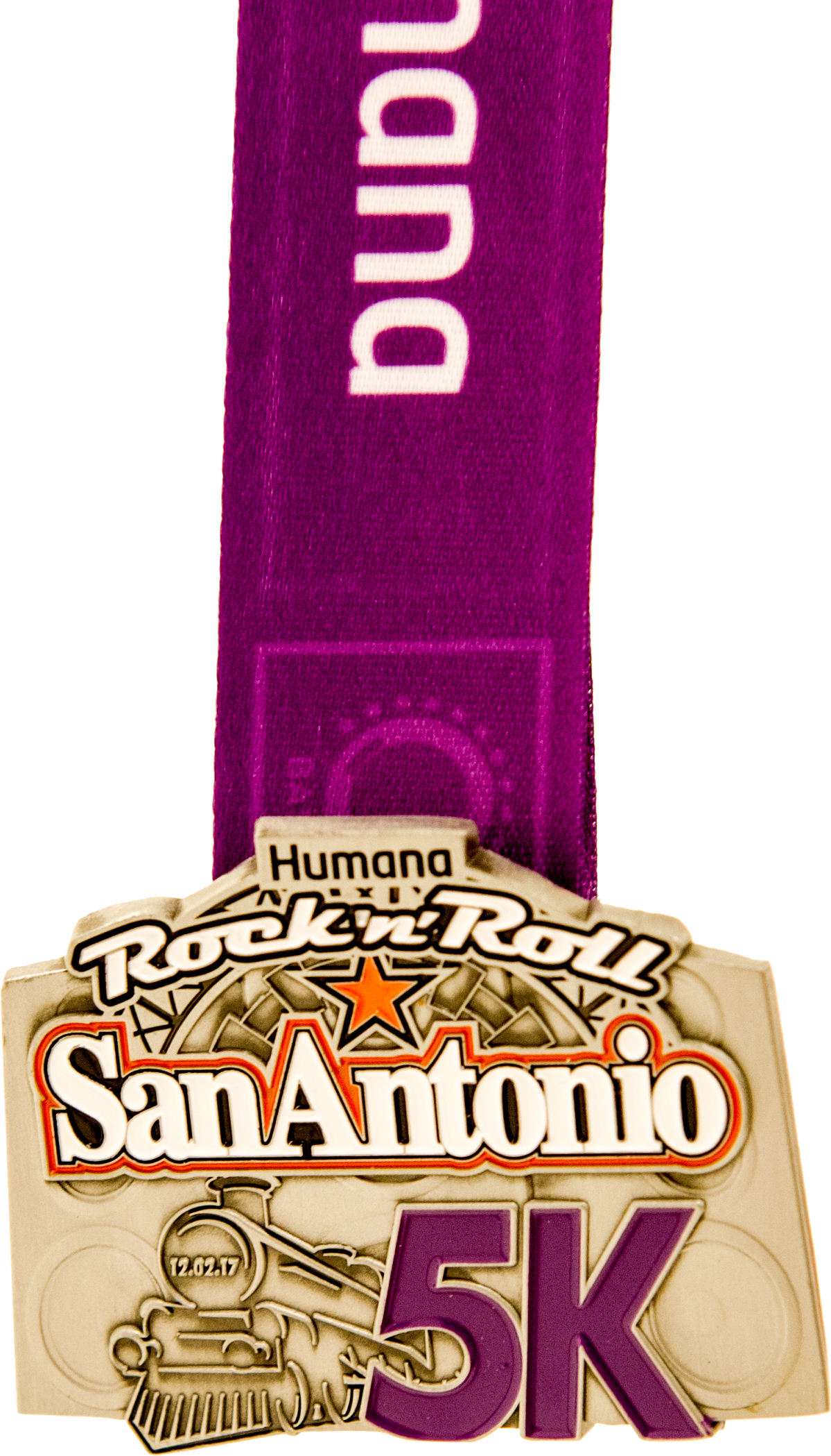 2017 5k Medal - Tan (1199x2098), Png Download