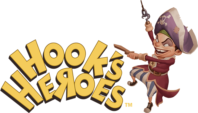 Hooks Heroes - Hooks Heroes Slot (970x430), Png Download