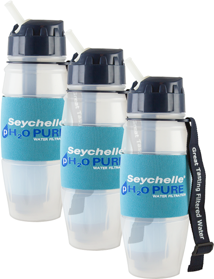 Seychelle® 28 Oz Ph20 Water Bottle - Water Bottle (543x717), Png Download