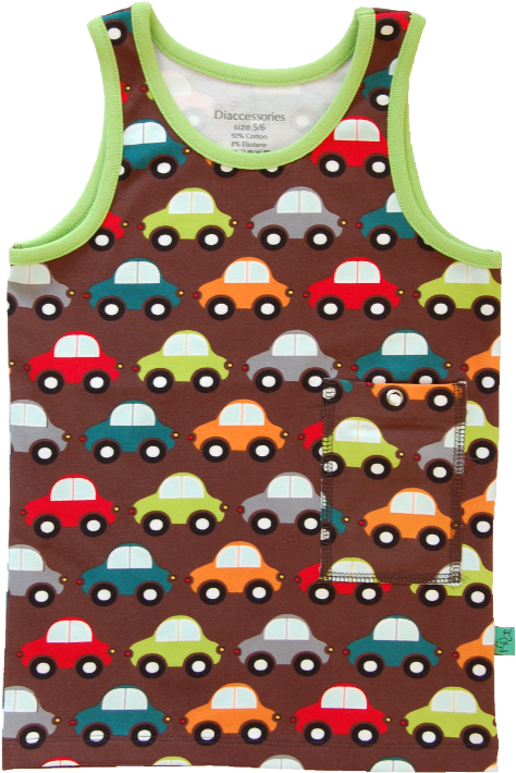 Cars Pump Top - Active Tank (600x800), Png Download