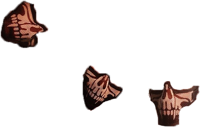 Seth Rollins Dean Ambrose Roman Reigns Wwe Png Shieldmask - Chocolate (800x500), Png Download