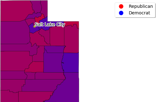 Utah Voters Will Have A Lot To Say This November - Diagram (864x432), Png Download
