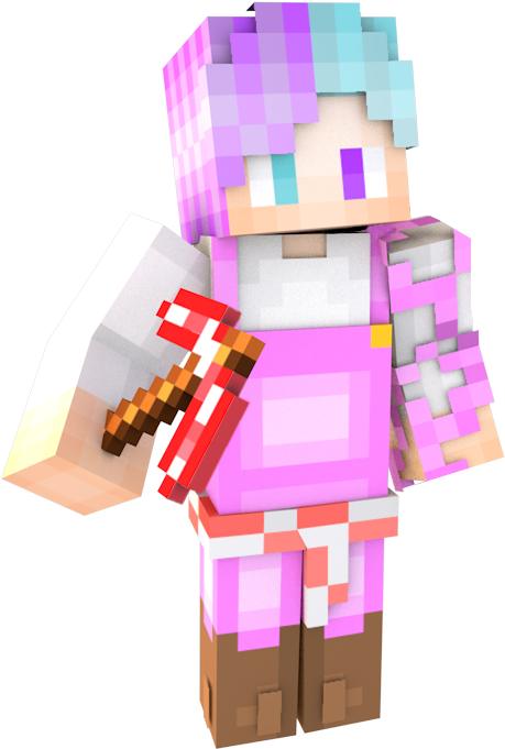 Minecraft Pink Boy Skin (720x720), Png Download