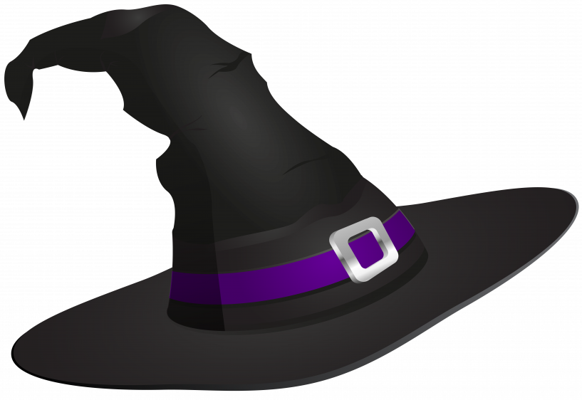Witch Hat Clipart Transparent Background (817x562), Png Download