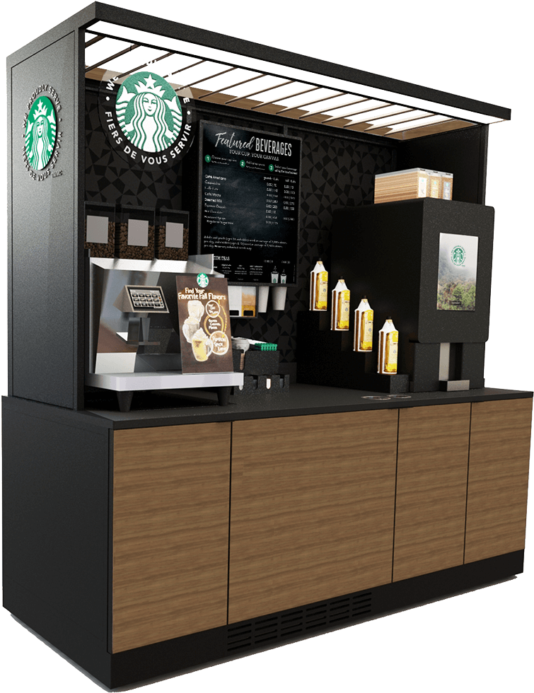 Premium Self Serve Kiosk - Starbucks Self Service Kiosk (788x1022), Png Download