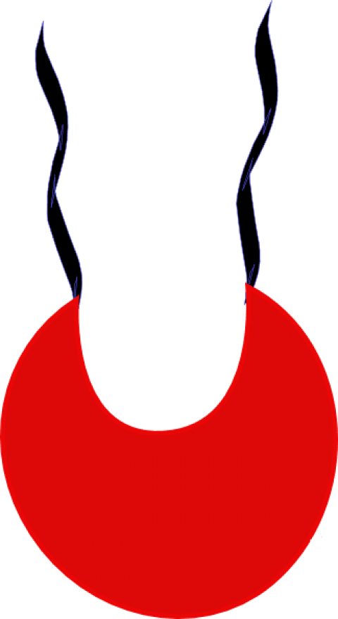 Free Png Download Red Thing 1 Bib- Baby Red Bib Png - Baby Red Bib Clipart (480x879), Png Download