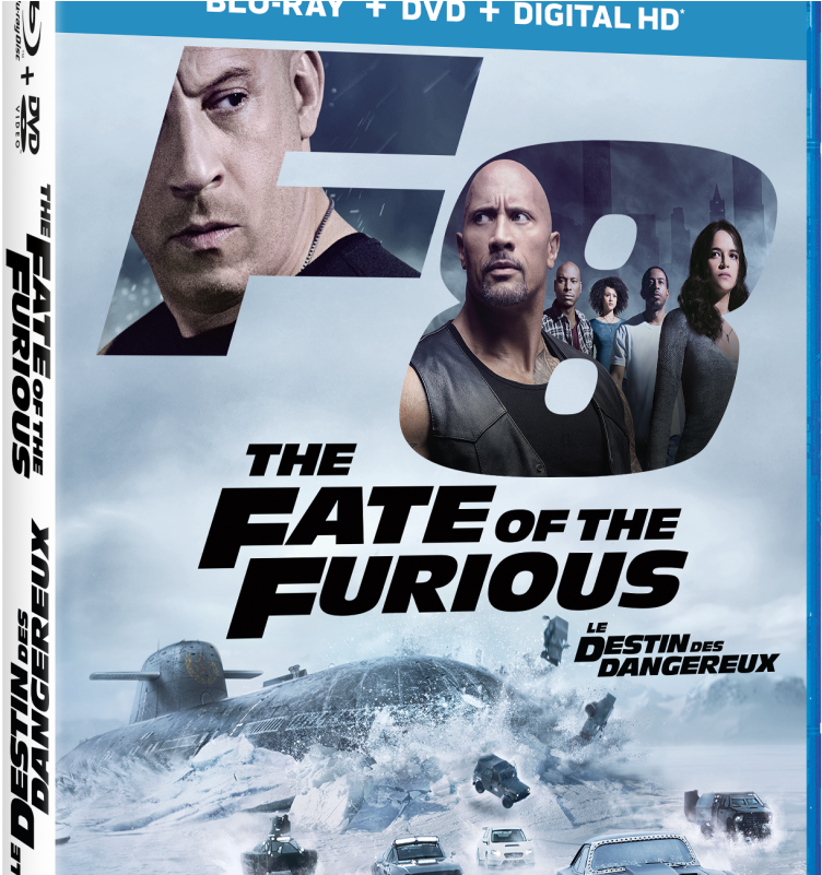 'the Fate Of The Furious' On Blu-ray - Fate Of The Furious Blu Ray (1200x800), Png Download