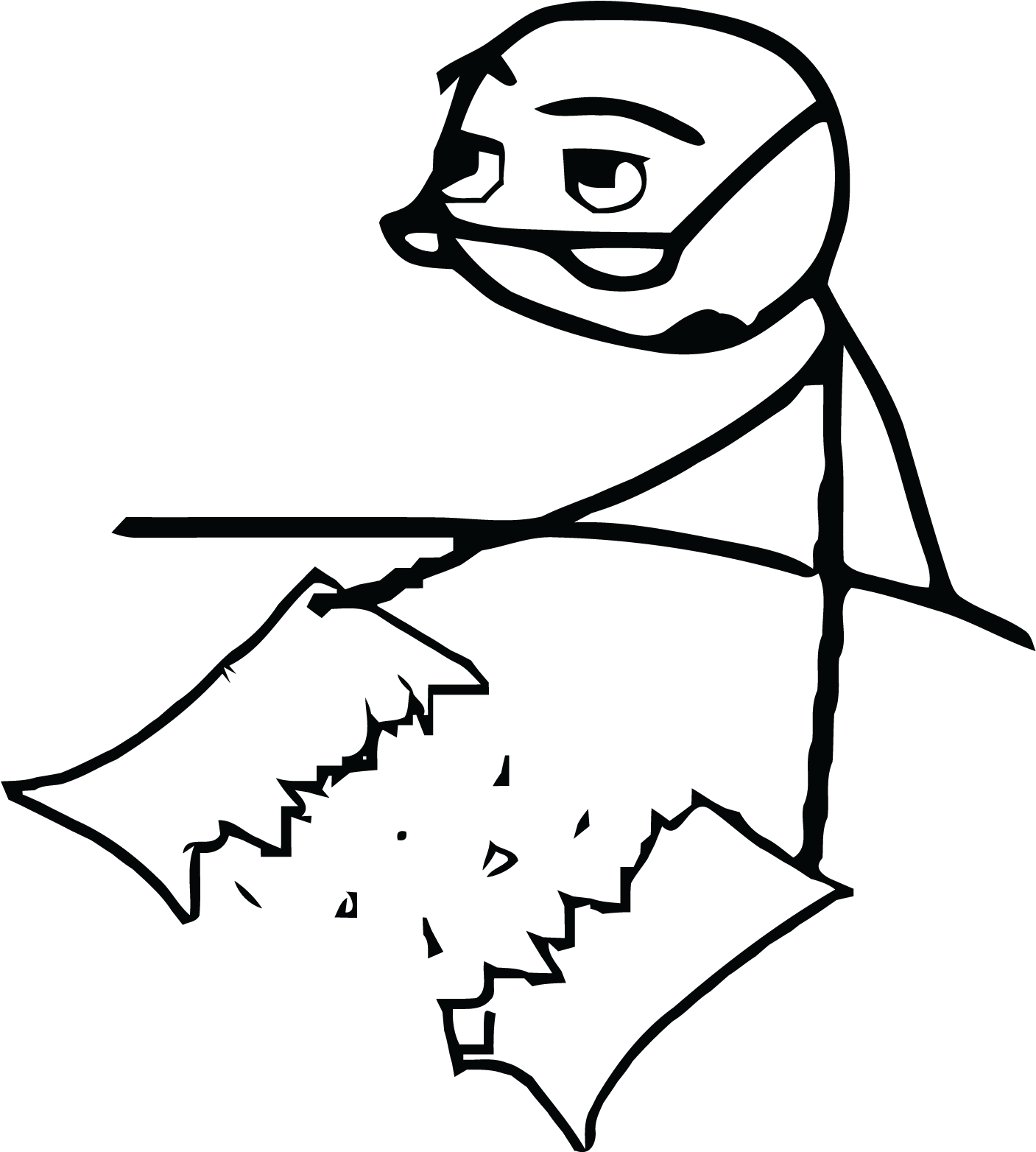 What Not To Do - Cereal Guy Dad (1500x1605), Png Download