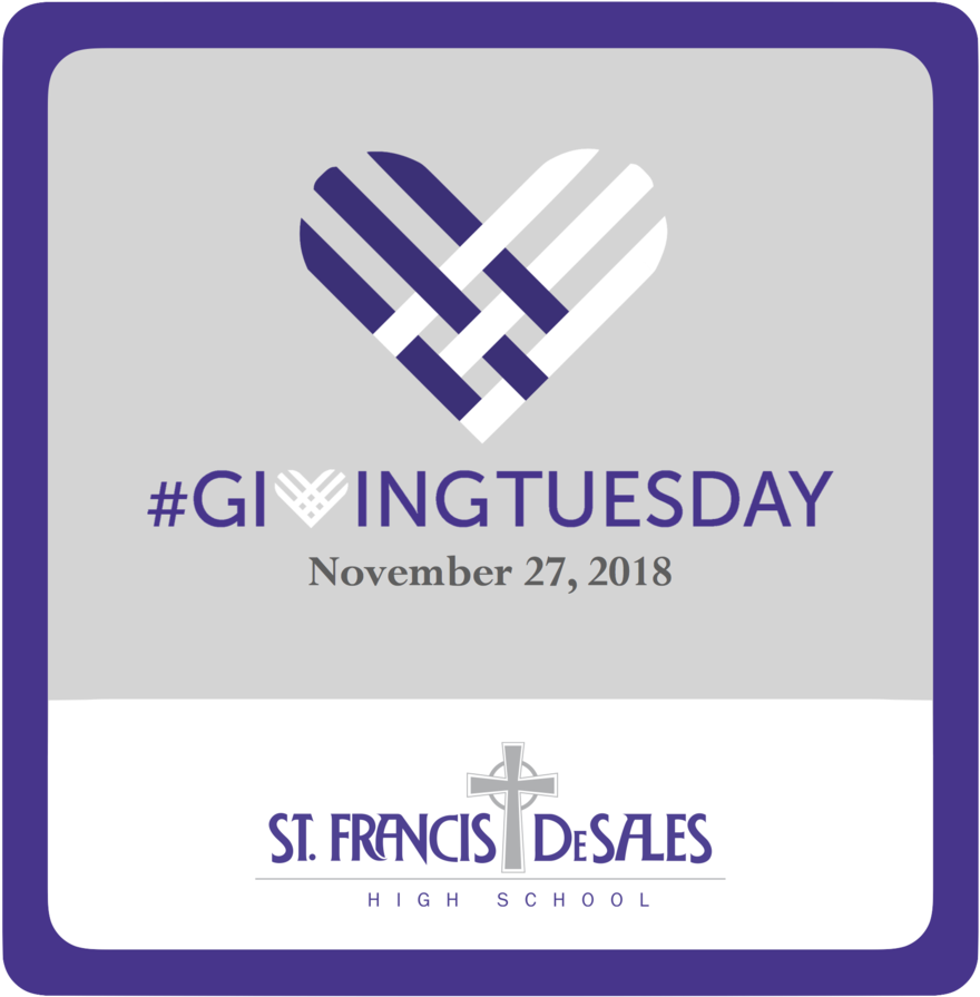 Giving Tuesday - St. Francis Desales High School (1000x990), Png Download