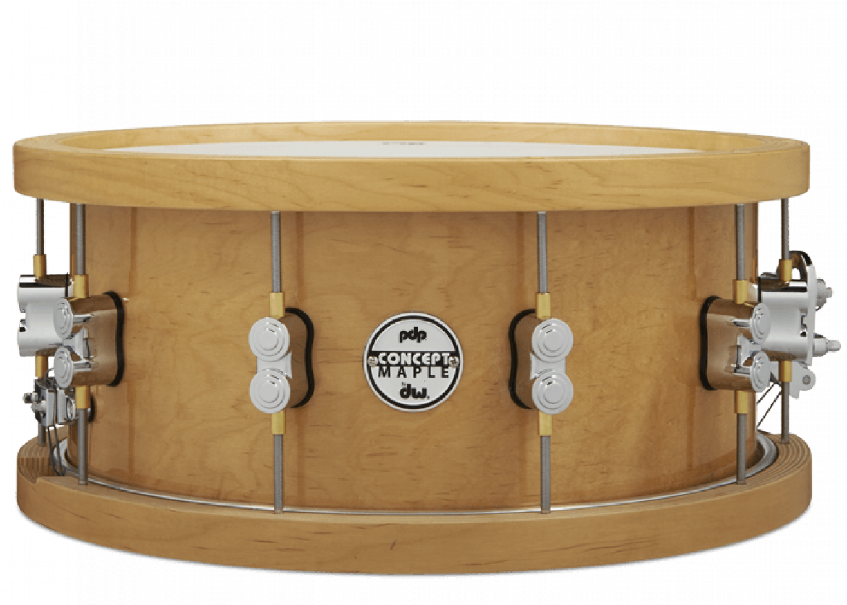 Pdp Pacific Drums - Pdp Wood Hoops Snare (1224x1224), Png Download