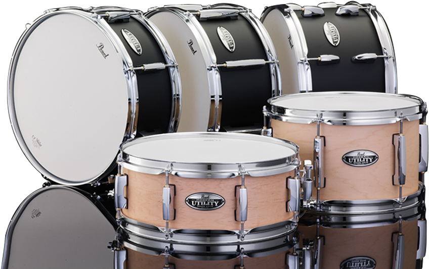 Modern Utility 12"x7" Snare Drum - Marching Percussion (2253x603), Png Download