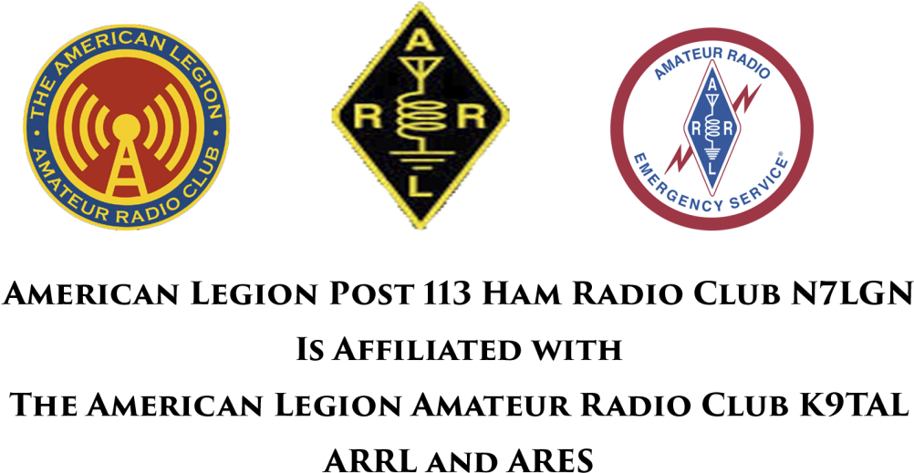 American Legion Post 113 Amateur Radio Club Serving - American Radio Relay League (1024x551), Png Download