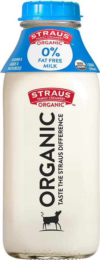 Straus Chocolate Milk (900x900), Png Download