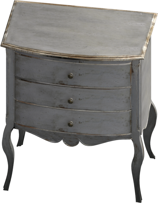 Palacio Bedside Table - Comptoirs Du Sud Marseille (521x670), Png Download
