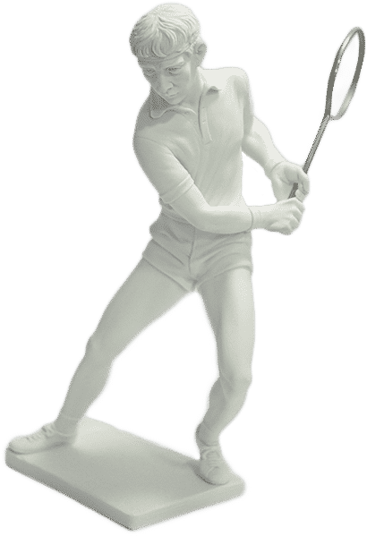 Sport Tennis Player Statue - Figurine (1024x768), Png Download