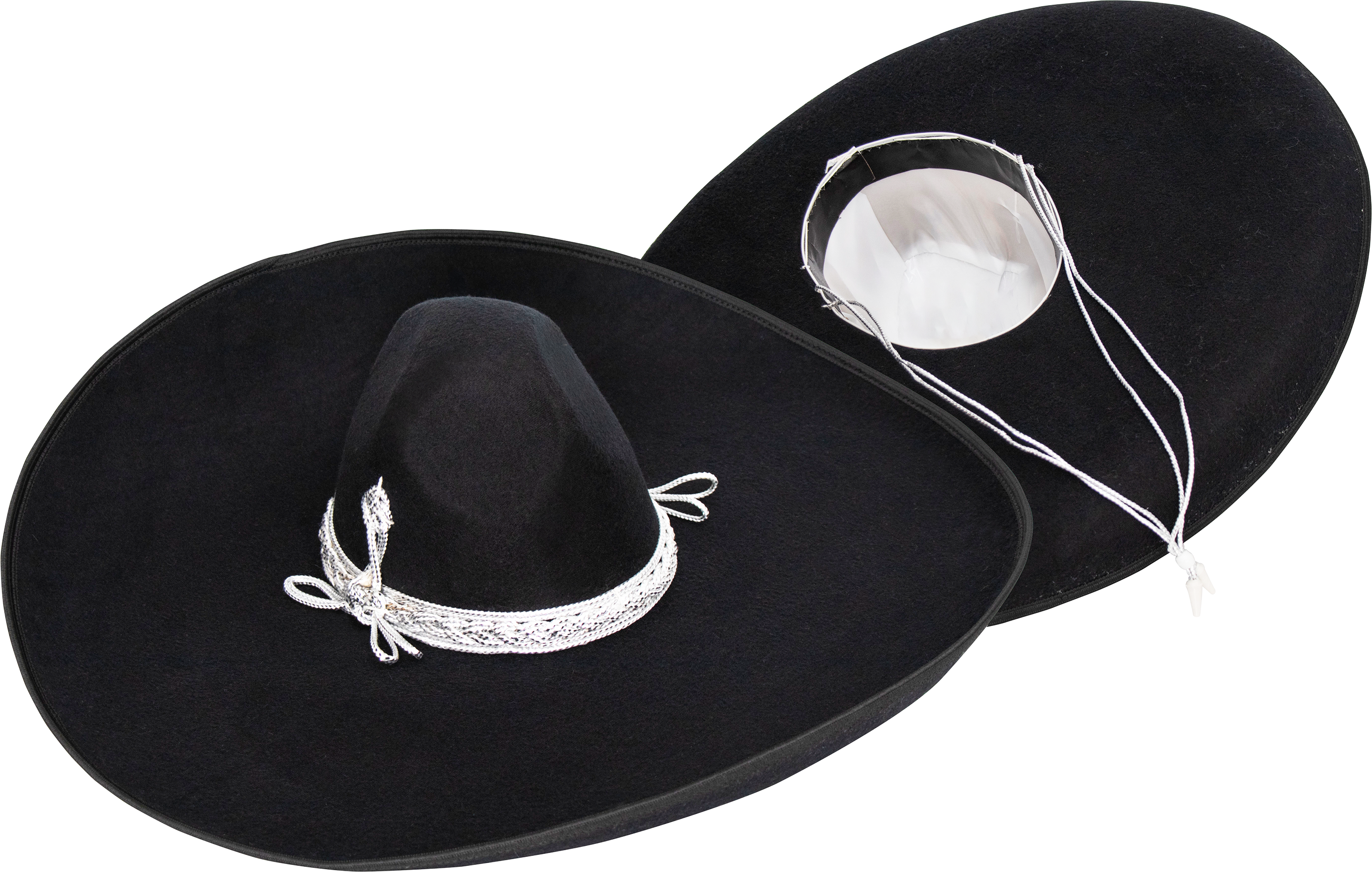 Genuine Adult Sombrero Mariachi Made In Threads West - Cowboy Hat (2880x1832), Png Download