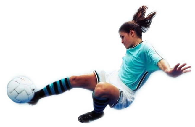 Futbol Sticker - Girl (1024x1024), Png Download
